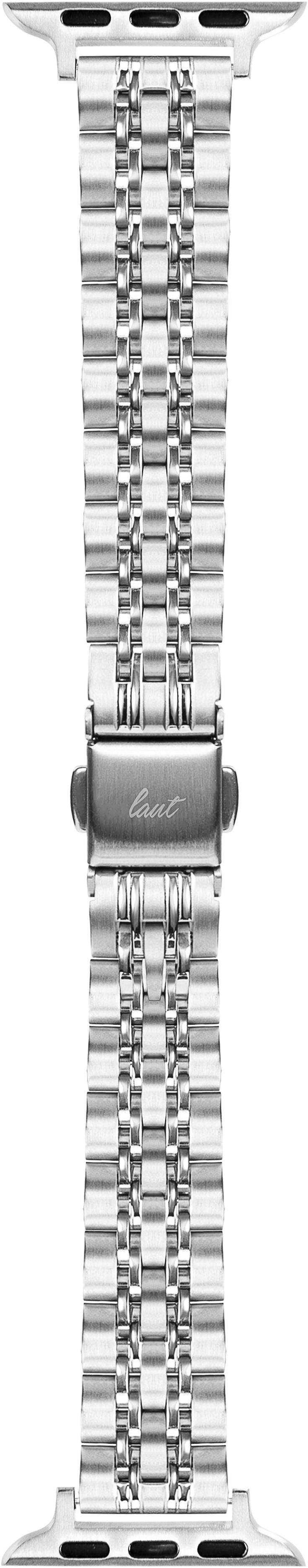 Bracelete de elos Laut Noble 38 a 42 mm - Prateado