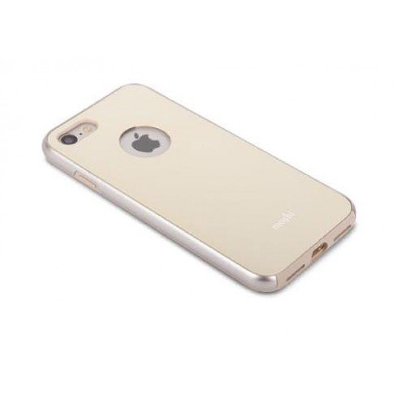 Capa para iPhone 8 Moshi iGlaze - Amarelo suave