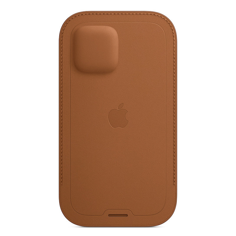 iPhone 12 | 12 Pro Leather Sleeve with MagSafe - S. Brown