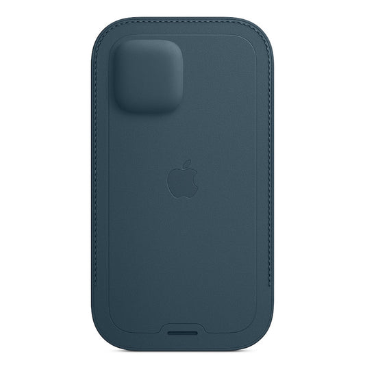 iPhone 12 | 12 Pro Leather Sleeve with MagSafe - Baltic Blue