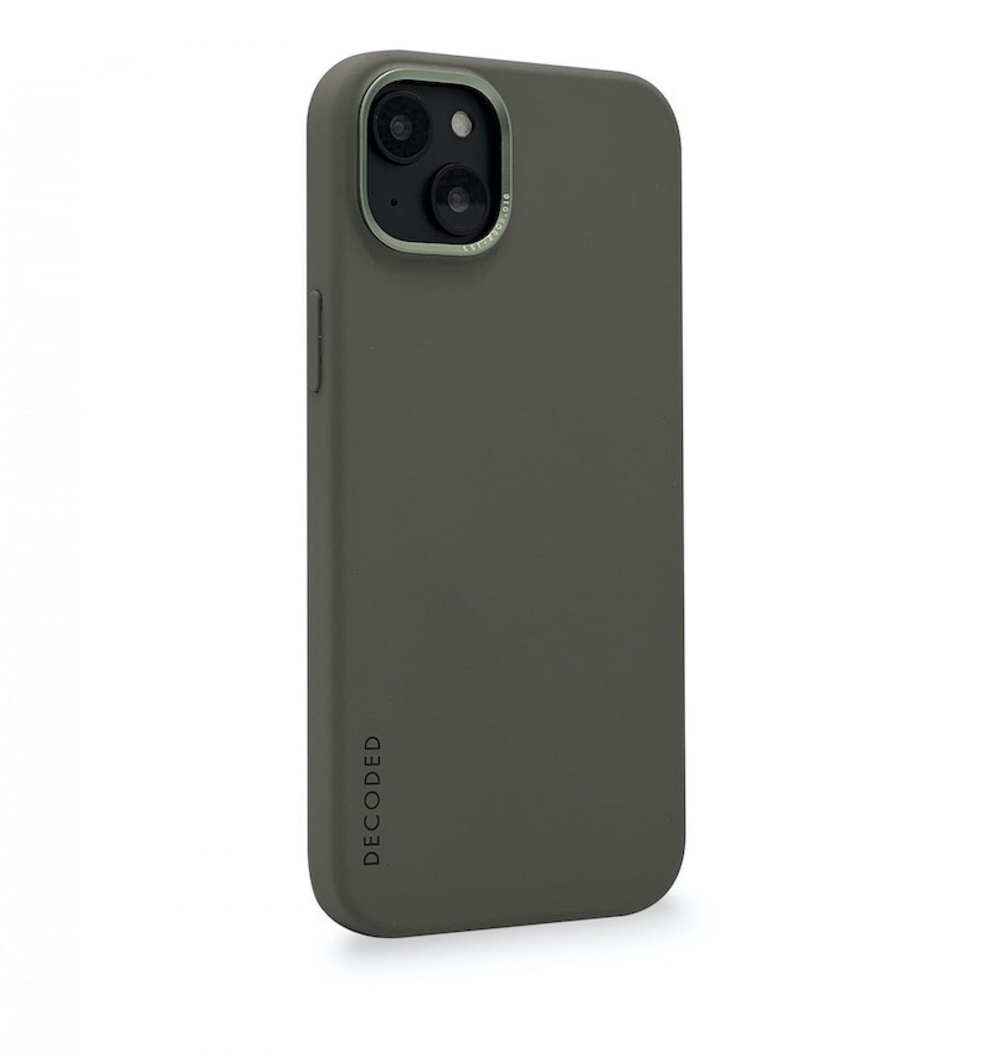 DECODED iPhone 14 AntiMicrobial Silicone Cover Olive