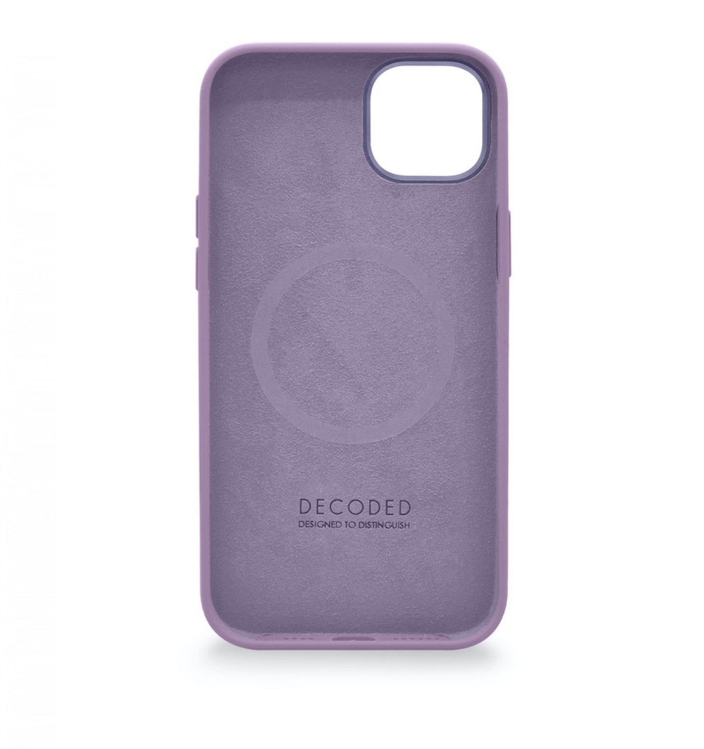 DECODED iPhone 14 AntiMicrobial Silicone Cover Lavender