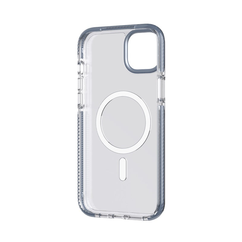 TECH21 iPhone 14 Max Evo Crystal w/MagSafe Steel Blue