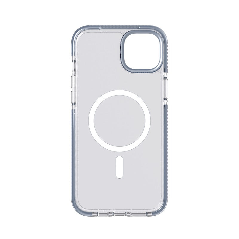 TECH21 iPhone 14 Max Evo Crystal w/MagSafe Steel Blue