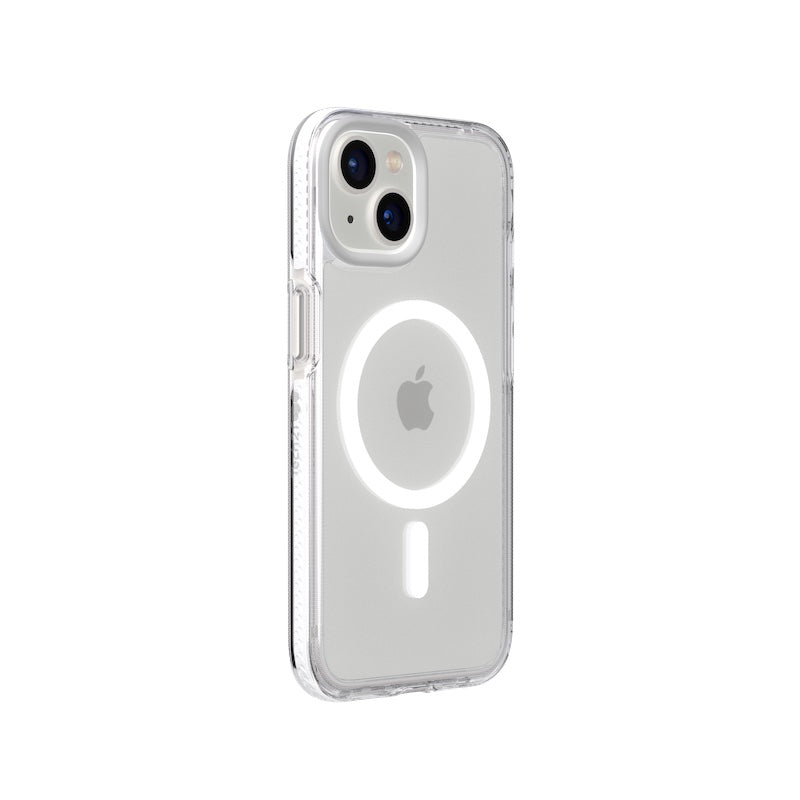 Capa para iPhone 14 TECH21 Evo Crystal com MagSafe - Branco