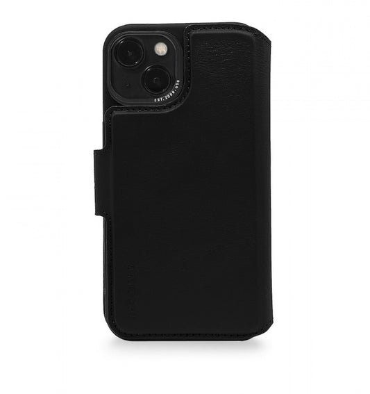 Capa em pele para iPhone 14 Plus Modu Wallet - Preto