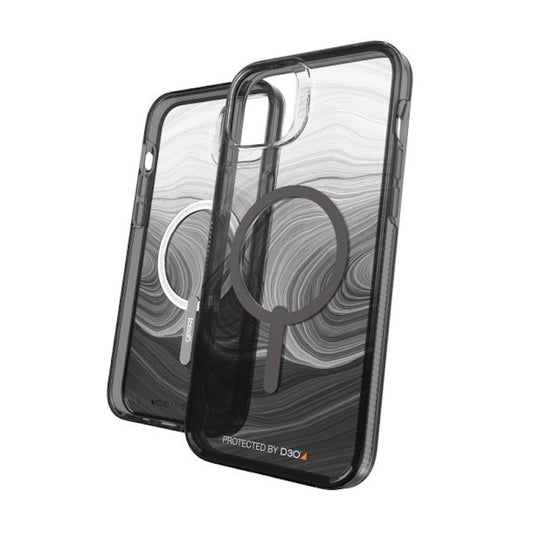 Capa para iPhone 14 Plus Milan com MageSafe da Gear4 - Preto espiral