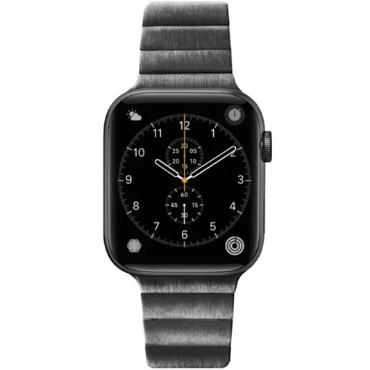 Bracelete para Apple Watch Laut Links 2.0, 42 a 49 mm- Preto