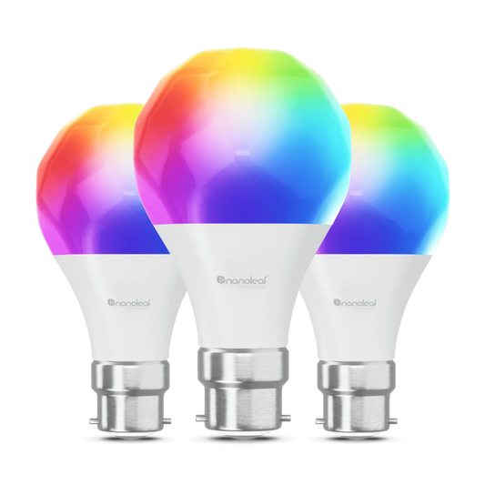 Lâmpada LED Nanoleaf A60/E27 Essentials Smart Bulb matter (conjunto de 3)