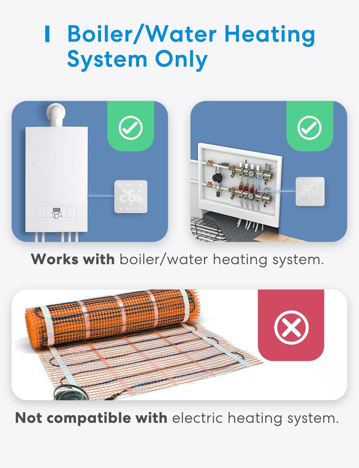 Interruptor de parede com um botão Meross - HomeKit