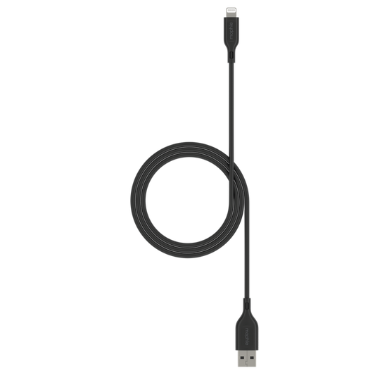 Cabo USB-A para Lightning 2 Metros da Mophie - Preto