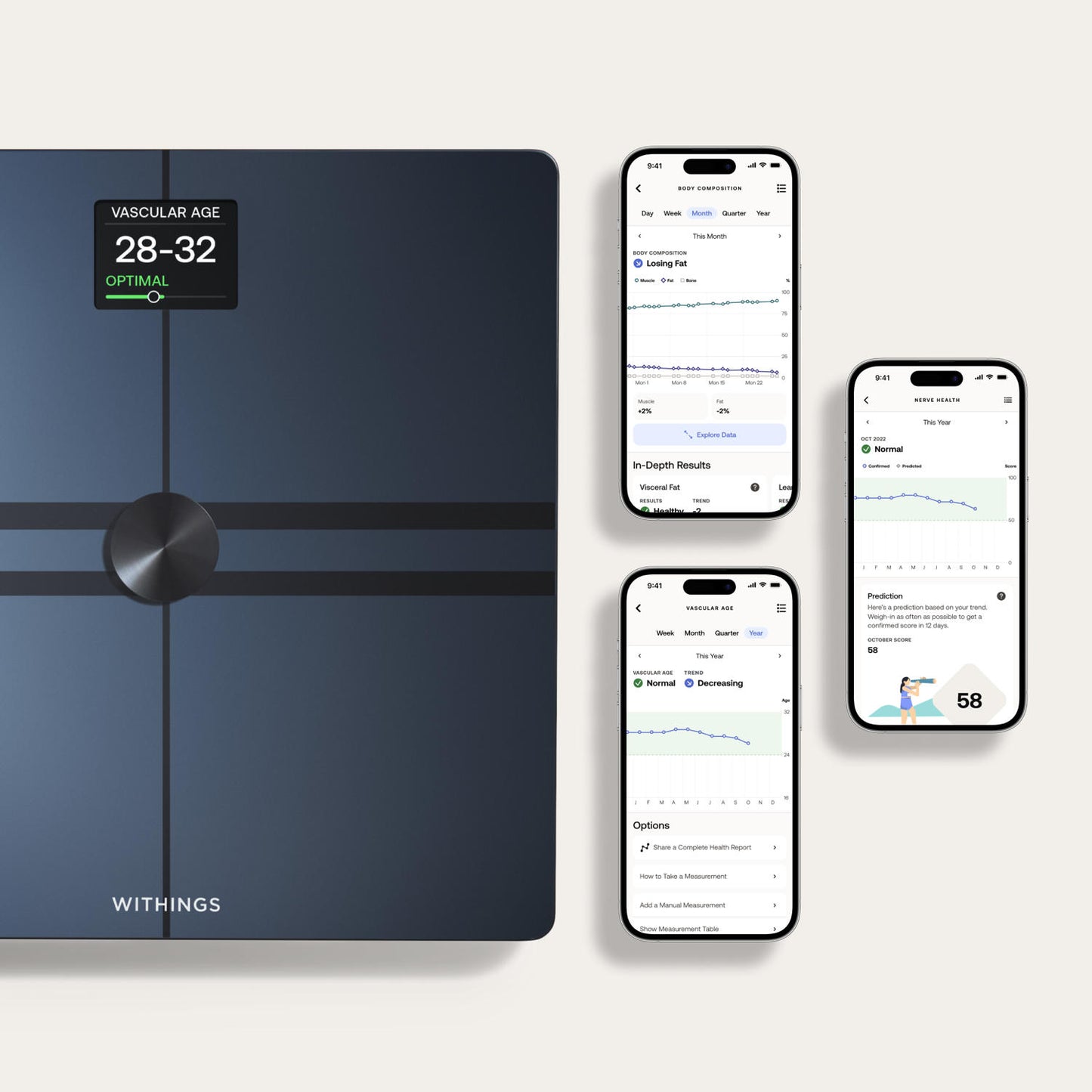 Balança Body Comp Withings - Preto