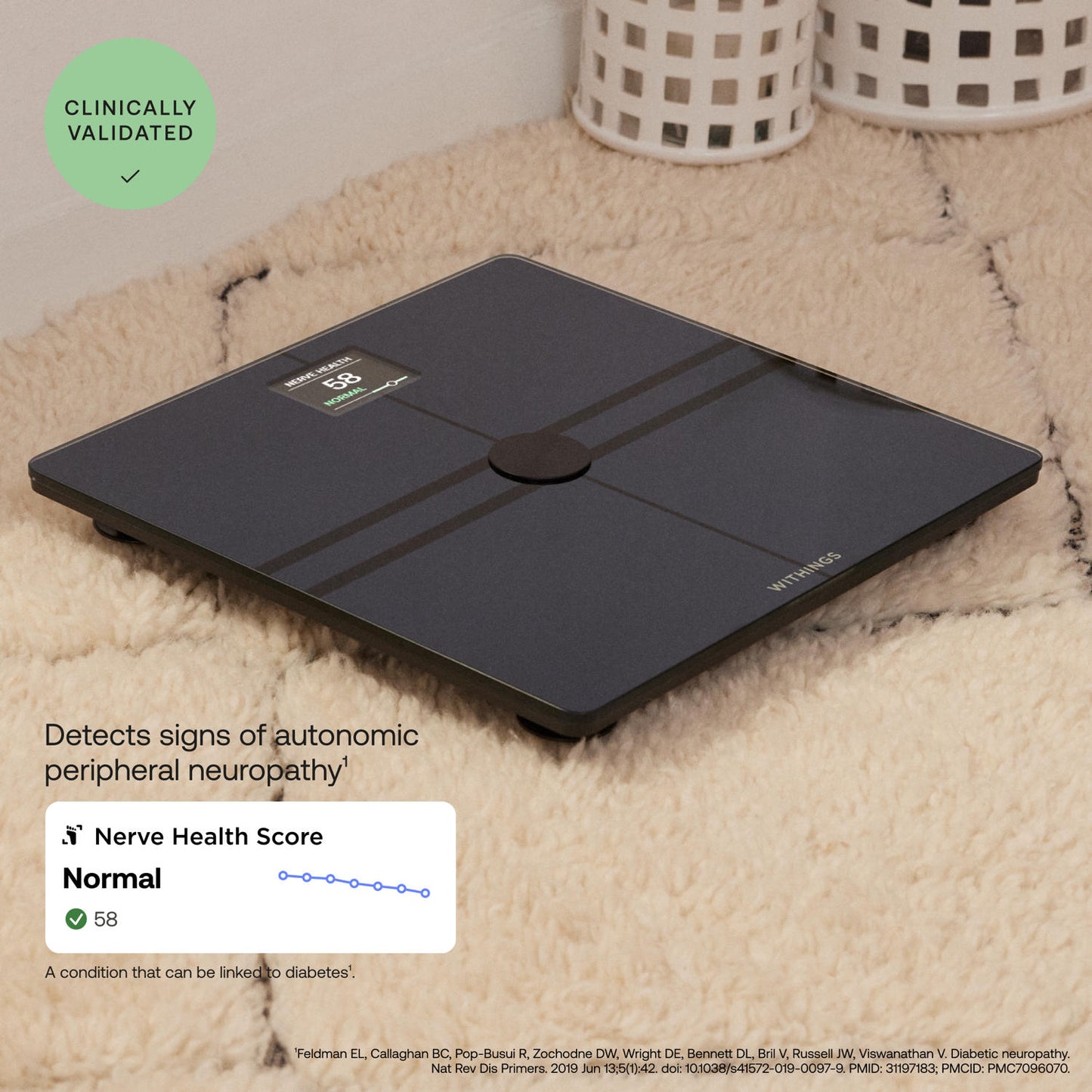 Balança Body Comp Withings - Preto