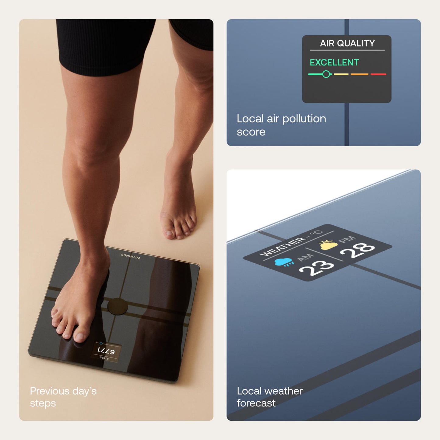 Balança Body Comp Withings - Preto