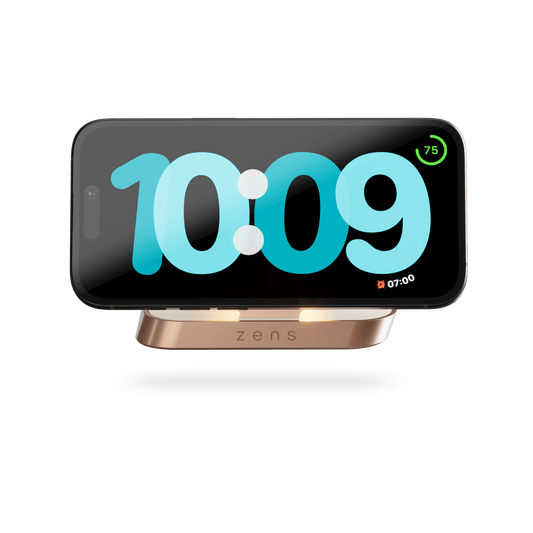 Carregador Zens Nightstand Magnetic Wireless Charger - Cobre