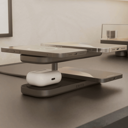 Carregador Zens Quattro Wireless Charger Pro 4 - Preto