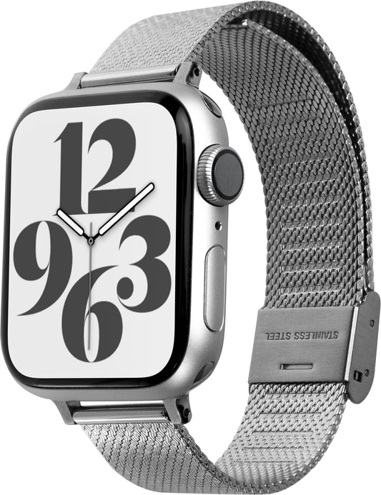 Bracelete de elos Laut Artic 38 a 42 mm - Prateado