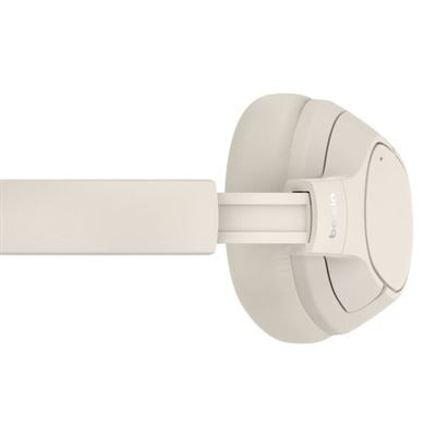 Auscultadore com Noise Cancel Belkin - Areia