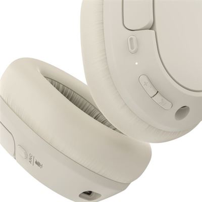 Auscultadore com Noise Cancel Belkin - Areia