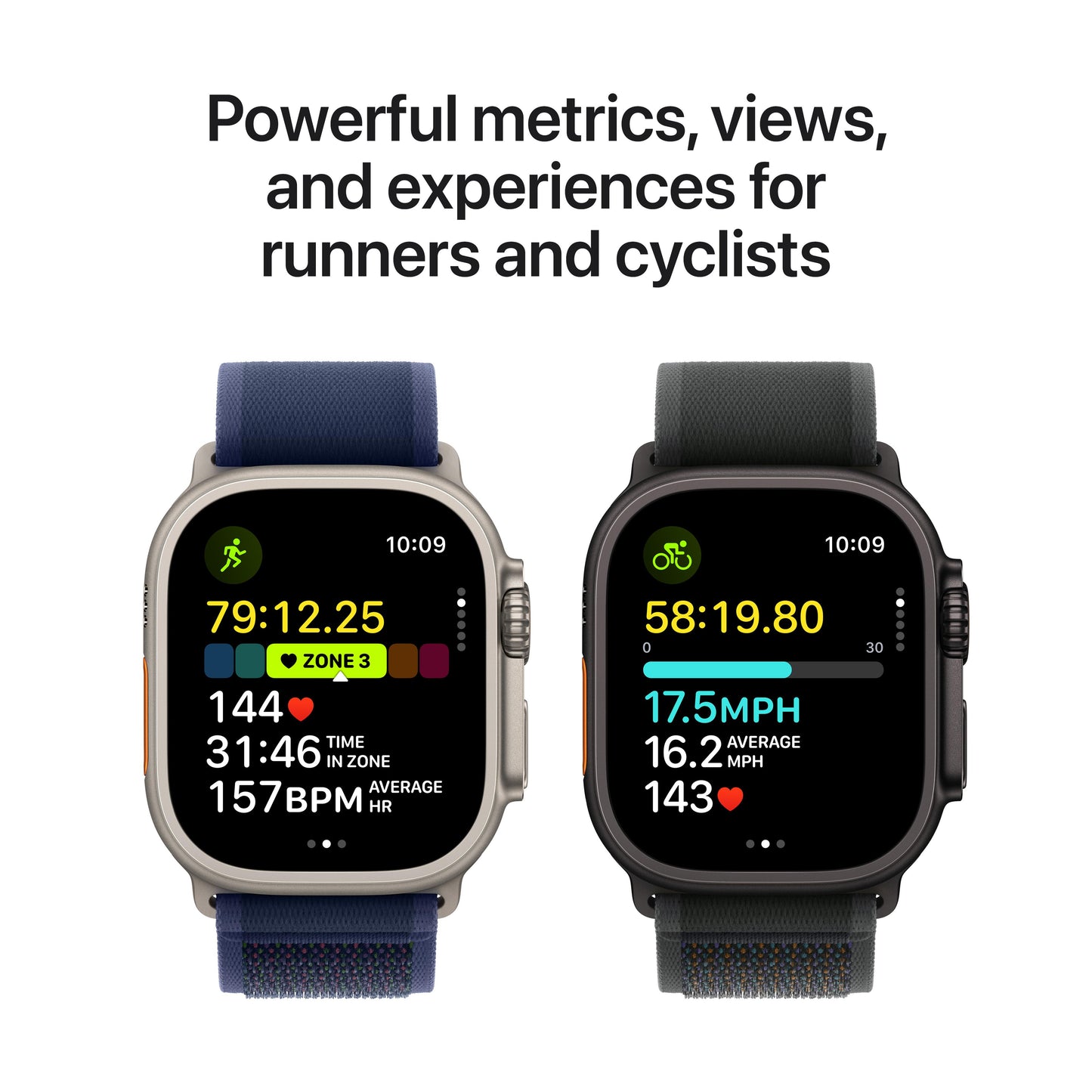 Apple Watch Ultra 2 GPS + Cellular, Caixa em titânio natural de 49 mm com Loop Alpine bronze - S