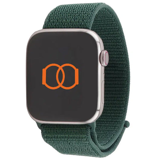 Bracelete Sport Loop nylon 45/46 mm Band Band - Verde Lago