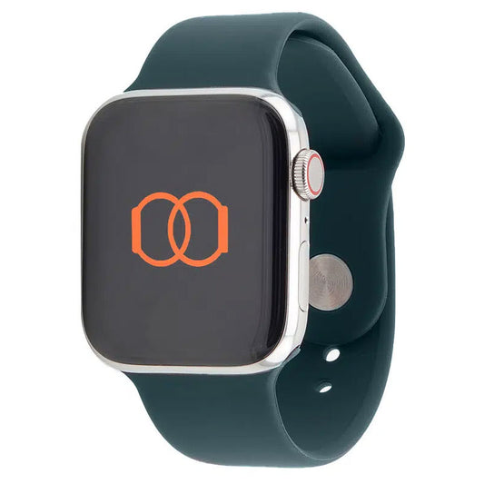 Bracelete desportiva para Apple Watch Band Band de 45/46 mm - Verde Lago