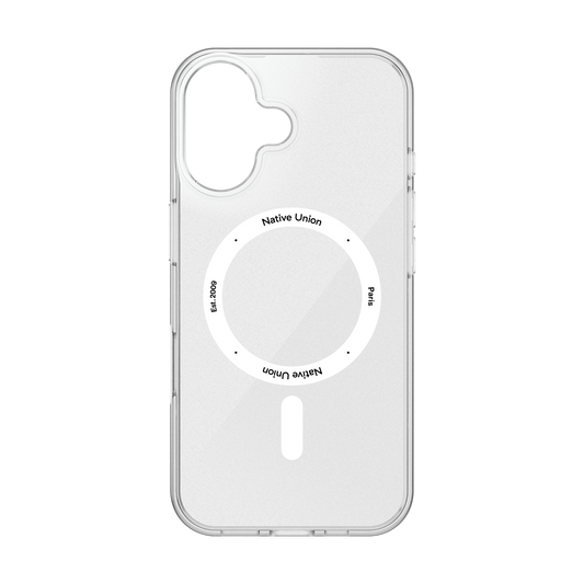 Capa Native Union (RE)Clear para iPhone 16 - Transparente