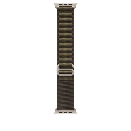 Loop Alpine azeitona de 49 mm - S - acabamento em titânio natural
