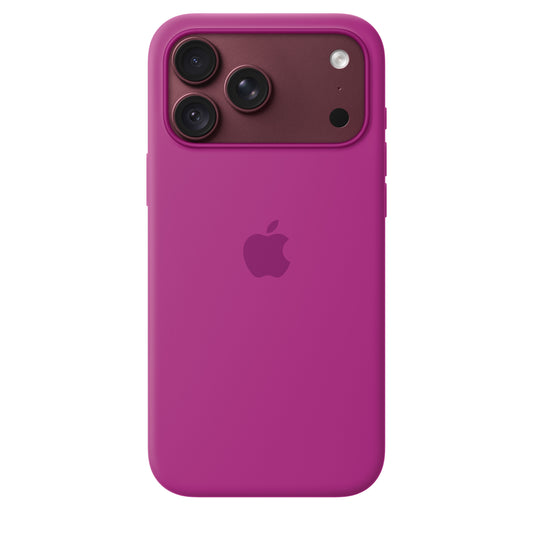 Capa em silicone com MagSafe para iPhone 18 Pro Max - Magenta