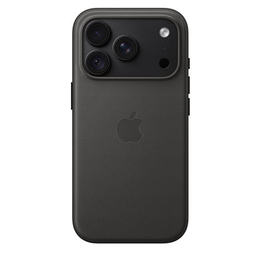 Capa em tecido TechWoven com MagSafe para iPhone 18 Pro – Preto