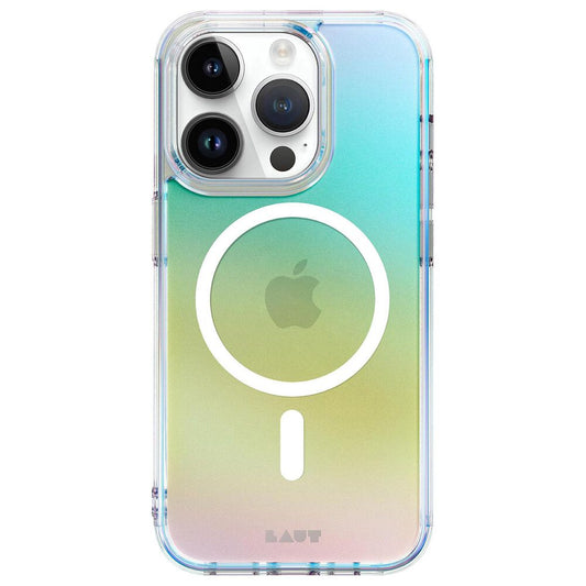 Capa para iPhone 15 Pro Holo da Laut - Branco transparente