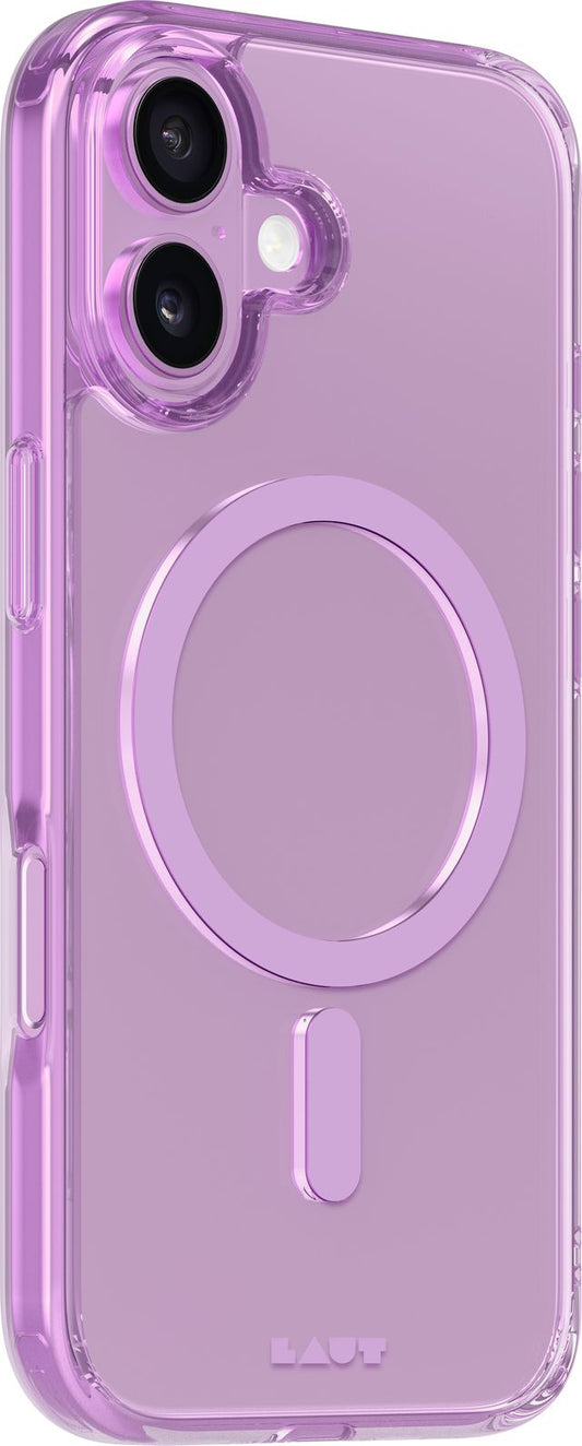 Capa iPhone 17 Crystal Fluro Laut - Rosa claro