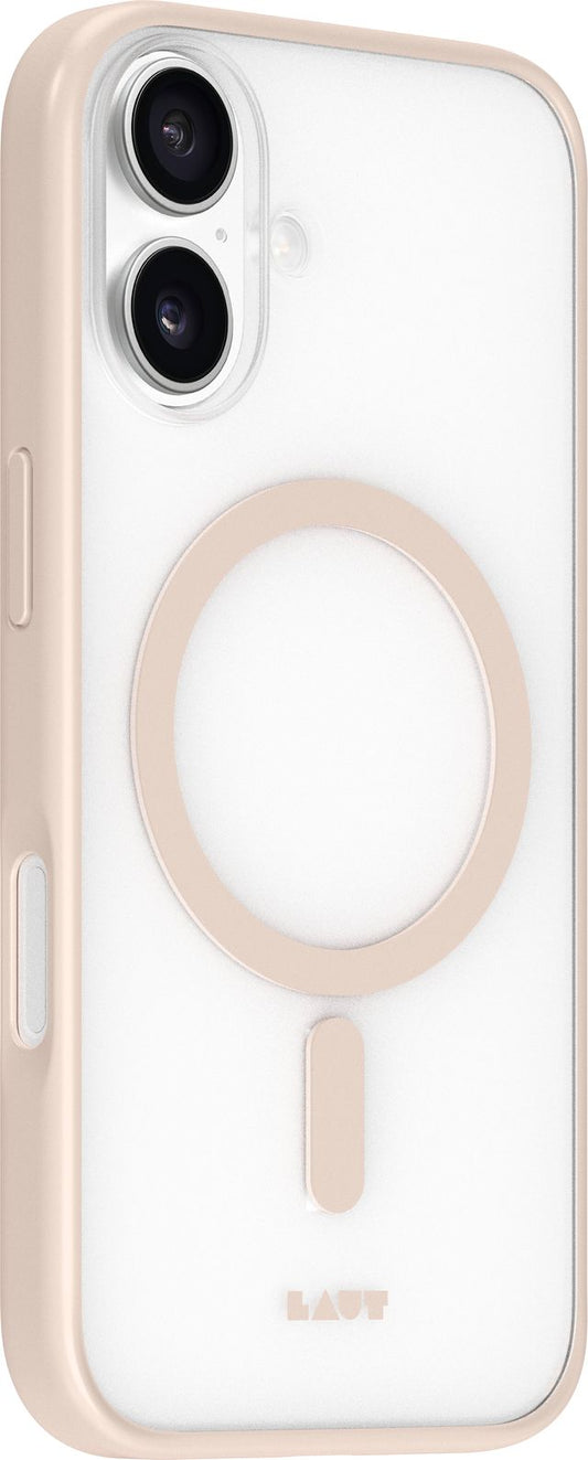 Capa iPhone 17 Huex Protect Laut - Beje dourado