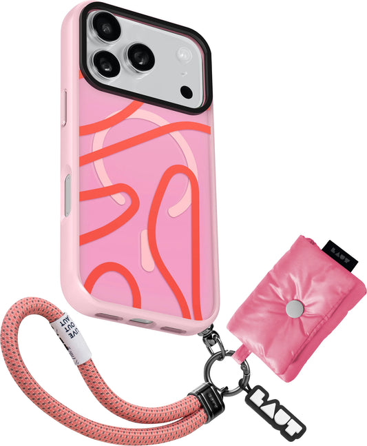 Capa para iPhone 17 Pro Max Keyko Pop Laut - Rosy Wave