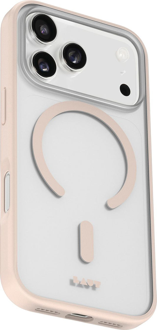 Capa iPhone 17 Pro Huex Protect Laut - Beje dourado