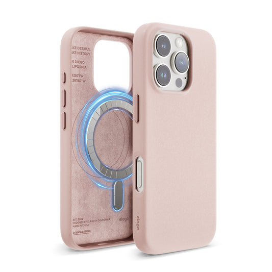 Capa magnética para iPhone 16 Pro Magsafe - Rosa