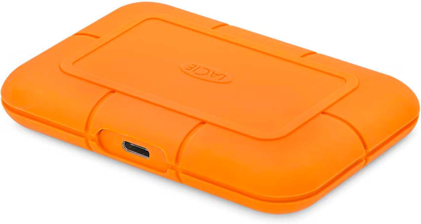 SSD externo LaCie Rugged SSD 500GB - Laranja