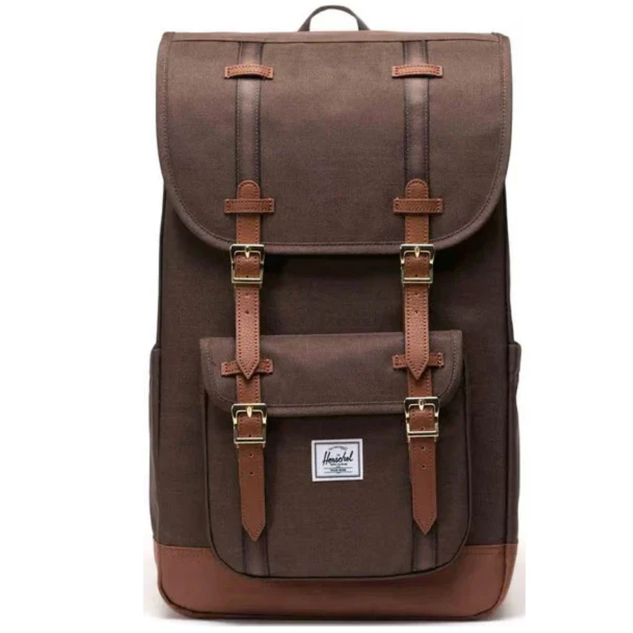 Mochila Herschel Little America (30L) - Preto/Cholate