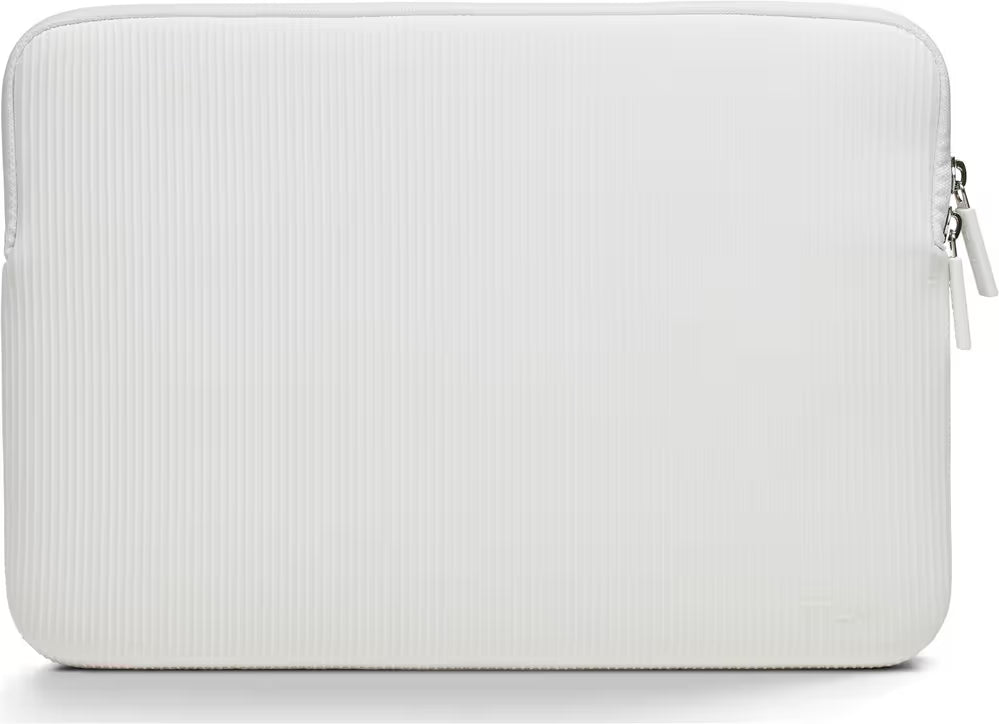 Sleeve Trunk Ribbet Velvet MacBook Pro & Air 13" - Branco