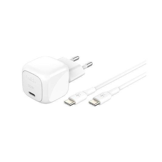Belkin Carregador 30W + Cabo 1m USB-C para USB-C