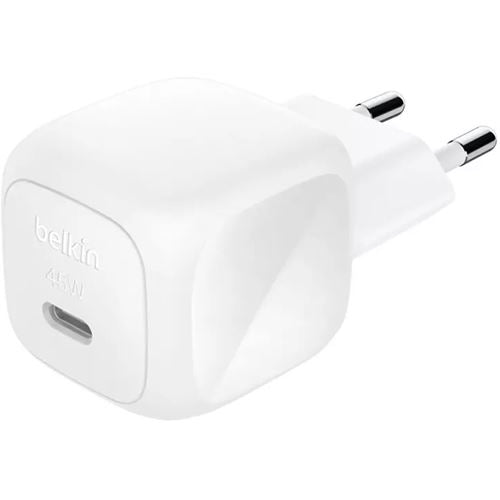 Carregador USB-C Rápido e eficiente 45W - Branco