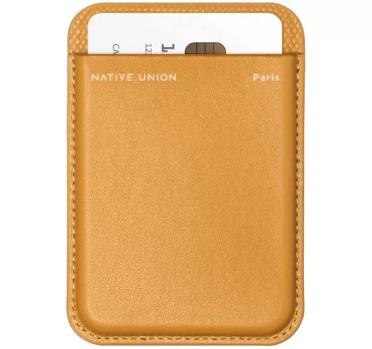 Bolsa magnética MagSafe para cartões - Caramelo