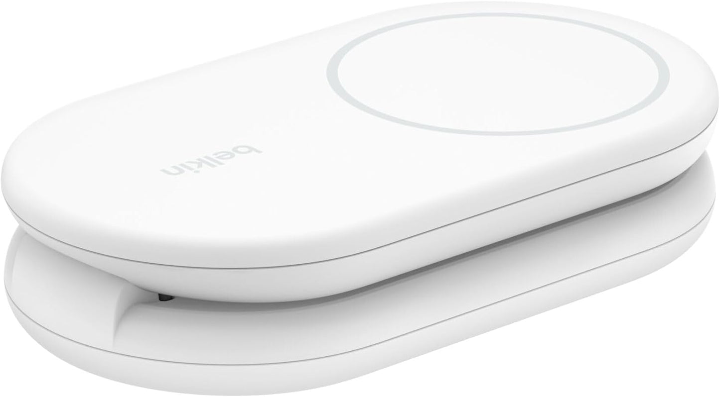 Suporte de carregamento Belkin BoostCharge 2-em-1 - Branco
