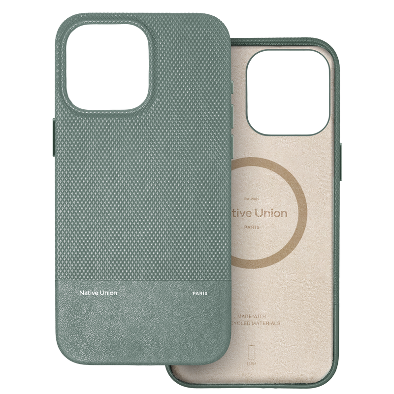 Capa Native Union (RE)CLASSIC para iPhone 16 Pro Max - Green Slate