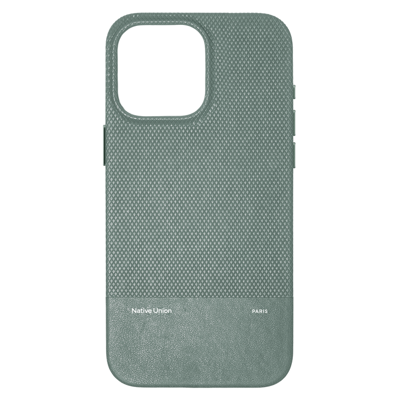 Capa Native Union (RE)CLASSIC para iPhone 16 Pro Max - Green Slate