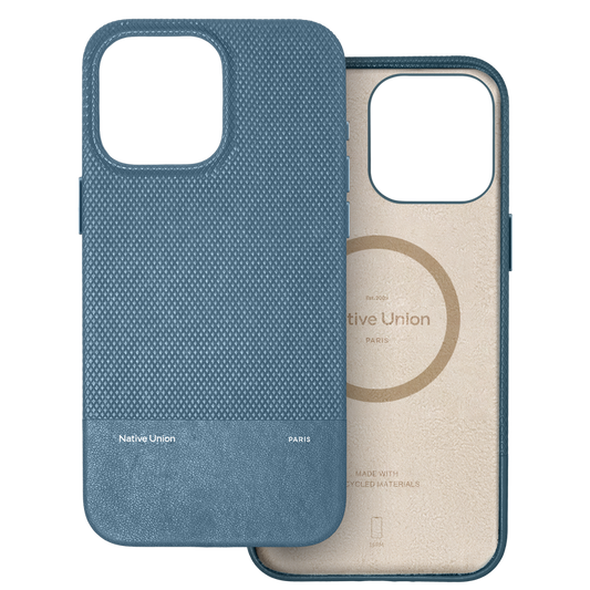 Capa Native Union (RE)Classic para IPhone 16 Pro Max - Navy