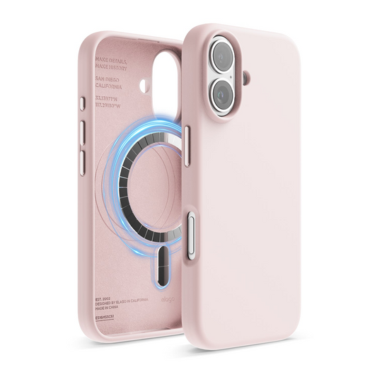 Capa magnética para iPhone 16 Magsafe - Rosa