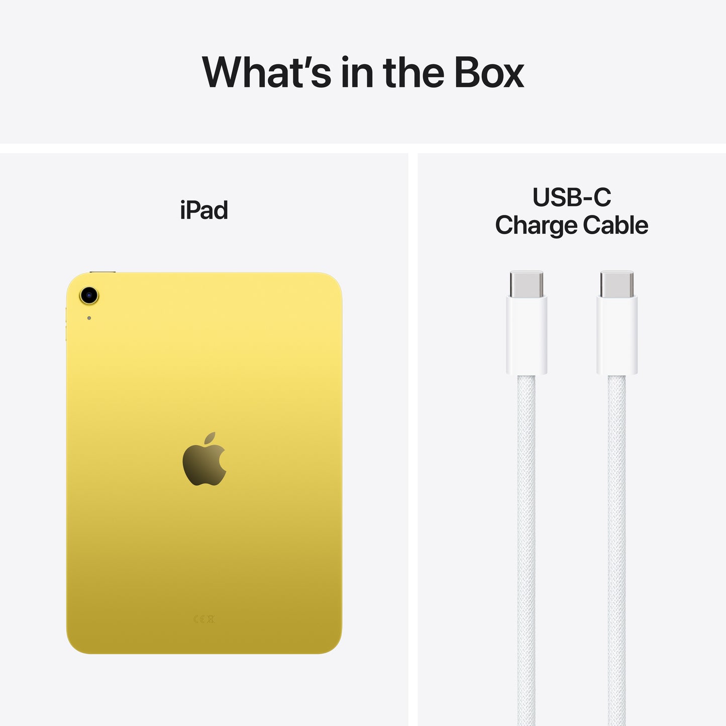 iPad Wi-Fi 256 GB - Amarelo (A16)