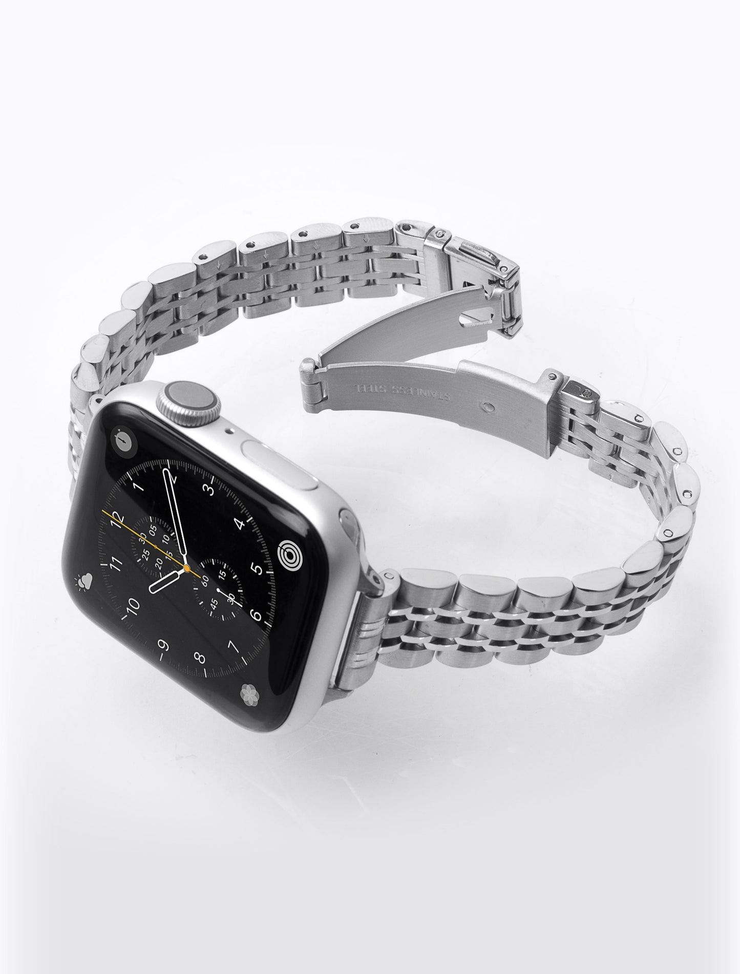 Bracelete de elos Laut Noble 38 a 42 mm - Prateado