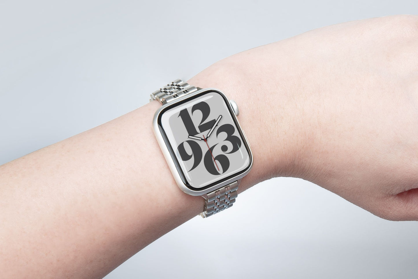 Bracelete de elos Laut Noble 38 a 42 mm - Prateado
